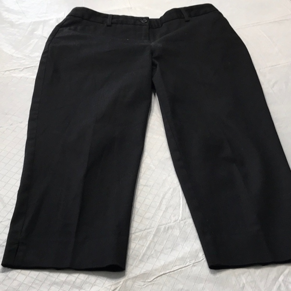 Ann Taylor~~Black Cropped~Nice ⚫️